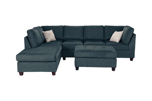 Sectional Sofa with Ottoman (F8857)