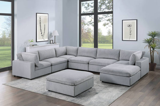 Modular Sectional Sofa Set (168)