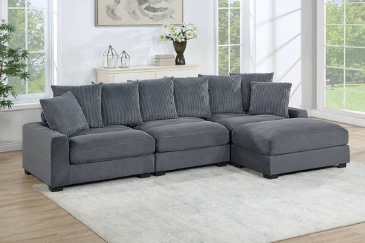 Modular Sectional Sofa Set (174)