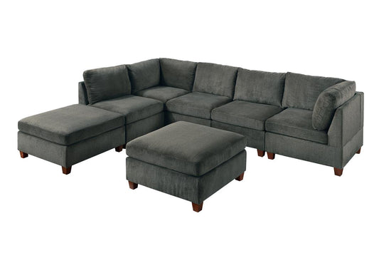 Modular Sectional Sofa Set (513)