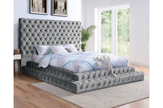 Queen Bed Frame (CM7227GY-Q)