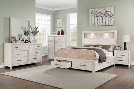 Eastern King Bed Frame (CM7500WH-EK)