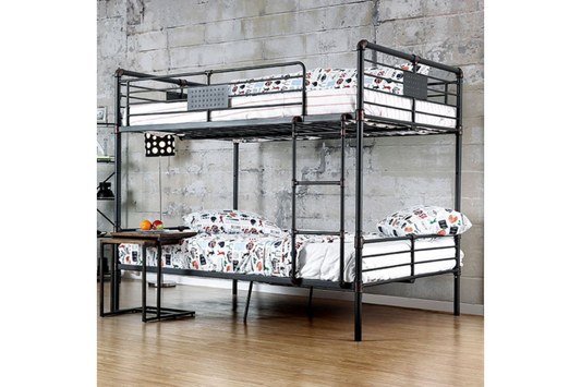 Full over Full Bunk Bed (CM-BK913FF)