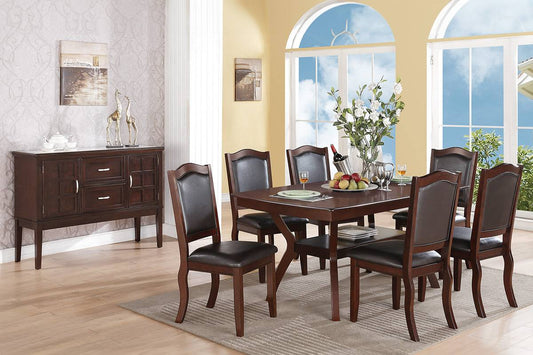 Dining Table Set (F2290, F1338 x 6)