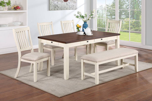 Dining Table Set (F2520, F1915 x 4, F1918)