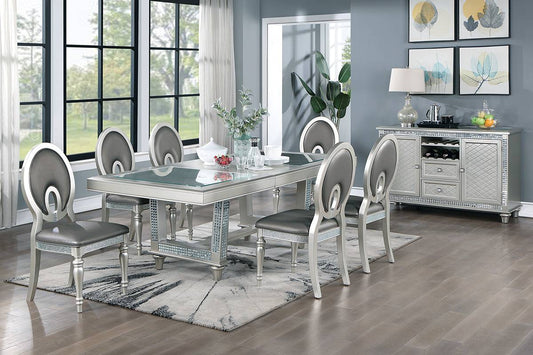 Dining Table Set (F2597, F1904 x 6)