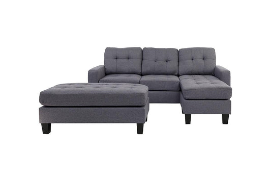 Sectional Sofa with Ottoman (F6920)