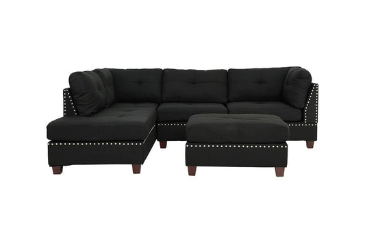 Sectional Sofa with Ottoman (F6974)