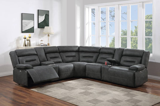 Power Motion Sectional Sofa (F86631)